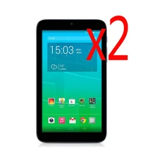 2x плёнки+ чистая ткань, ясно ЖК дисплей экран протектор Защитная пленка гвардии для Alcatel One Touch ot-p330x p330x " планшеты