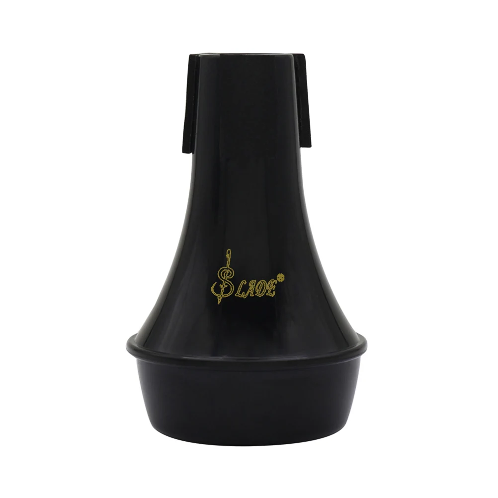1 подсветка для ПК-вес практика Alto теноровый тромбон трубы прямые заглушка Sourdine латунные Музыкальные инструменты часть аксессуары - Цвет: Черный