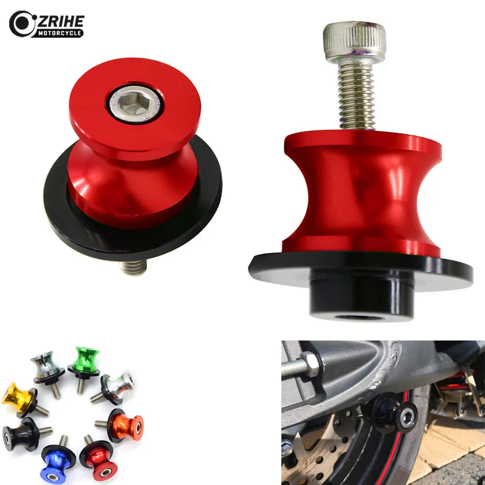 6 8 10 mm Motorcycle accessories Swingarm Spools slider stand screws For Honda VFR NC 700 750 800 1200 F VFR750 VFR800 VFR1200
