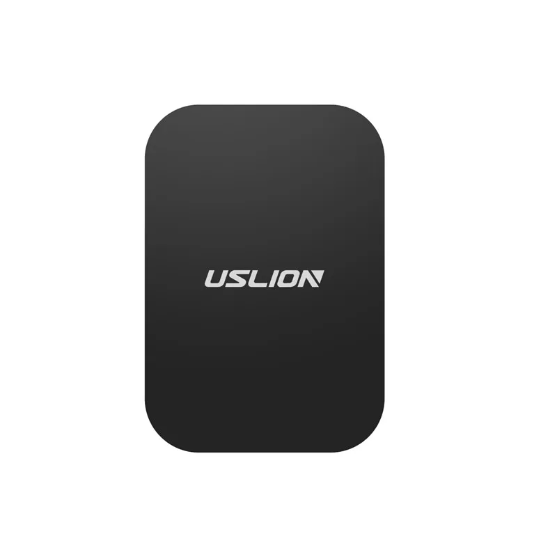 wireless charging stand for iphone and apple watch USLION Metal Plate Disk For Magnet Car Phone Holder Iron Sheet Sticker For Magnetic Mobile Stand Mount Automobile Adsorption New mobile holder Holders & Stands