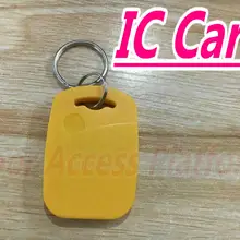 Специальная форма дизайн MF IC карта ПВХ Карта RFID 13,56 МГц брелок, IC брелоки для рабочего времени и контроля доступа машина использования
