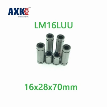 

Axk 2pcs Lm16luu Long Type 16x28x70mm 16mm Linear Ball Bearing Linear Guides Linear Optical Axis Bearings