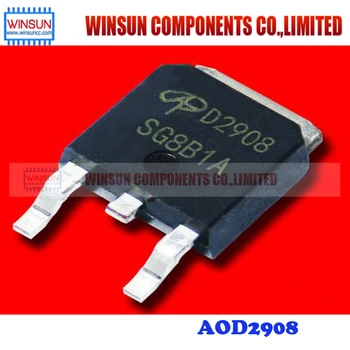 

100PCS AOD2908 D2908 TO252 MOSFET Tube N channel New Original