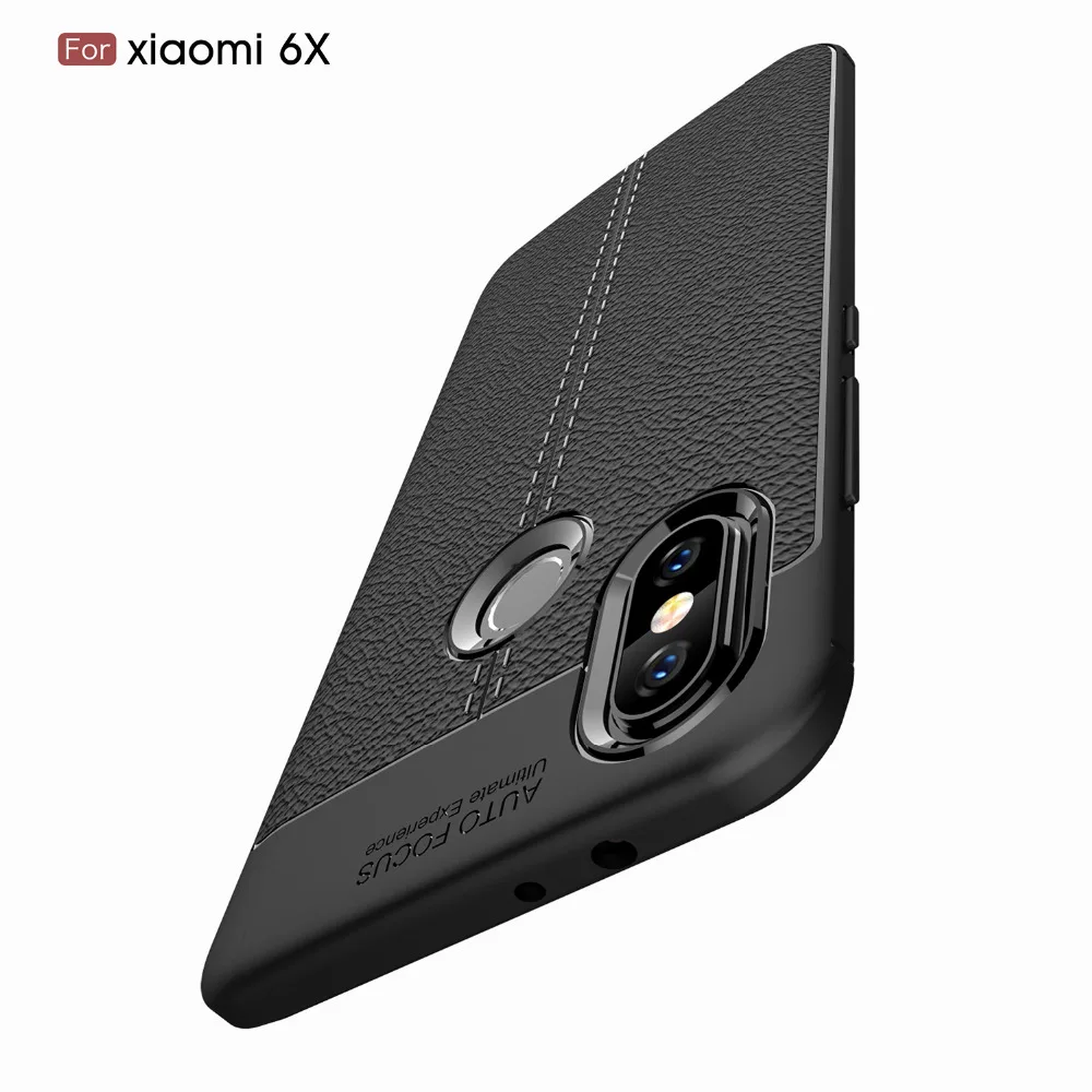 

Xiaomi Mi A2 / 6X Case Global Silicon Case for Xiaomi Mi A2 / 6X Case Cover Fundas Soft Carbon Fiber Brushe Coque Etui Capinha