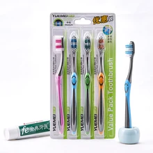 4 шт. Двухместный Ultra Soft бамбуковая зубная щетка из древесного угля, щетка для выпрямления волос Уход за полостью рта, Красивый Чистый зубная щетка для массажа десен Средний