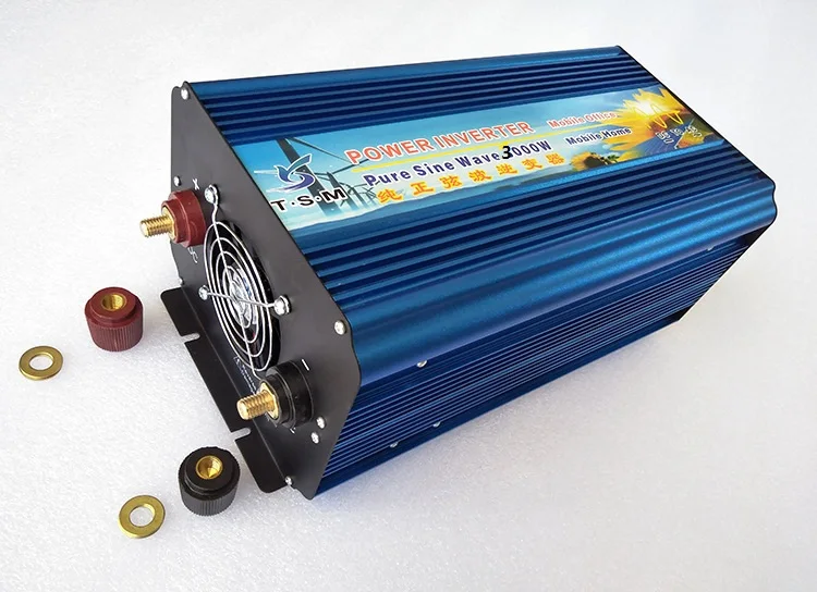 Решетки 3000W DC 24V к AC 220V Чистая синусоида Инвертор цифровой дисплей | Обустройство