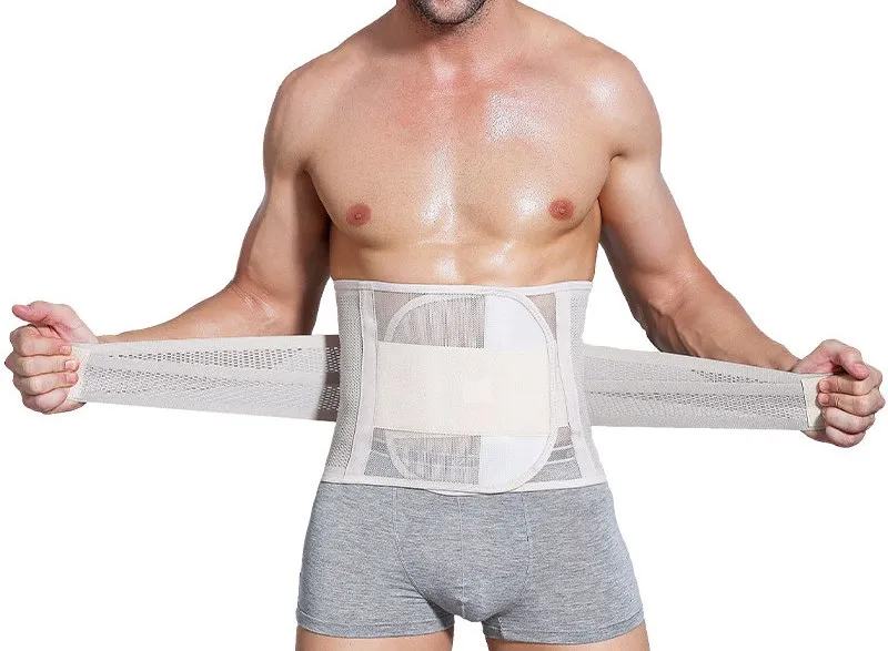 Новый мужской Абдо Для мужчин фитнес-пояс Для мужчин пояс на живот тело скульптуры Shaper Корсет Широкие пояса держать животик для похудения