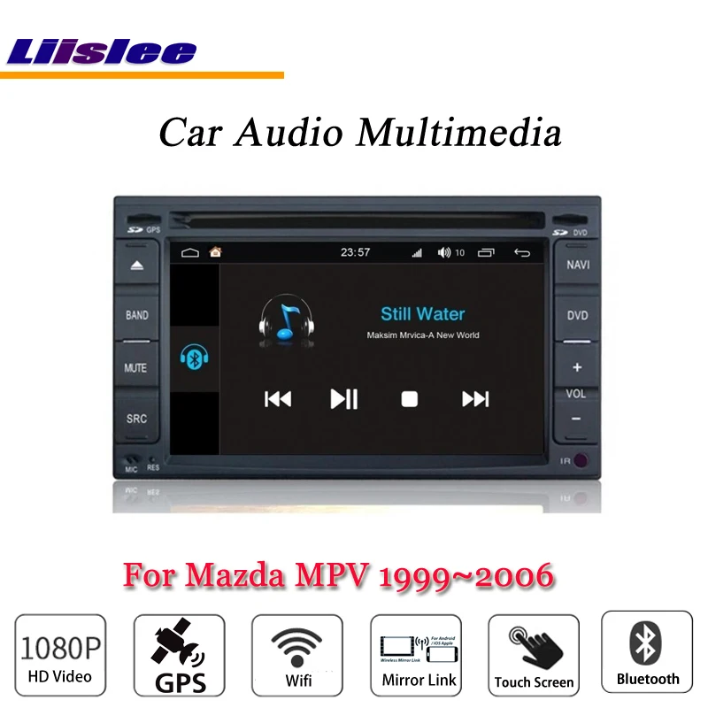 Liislee автомобильный Android мультимедиа для Mazda MPV 1996~ 2006 радио CD dvd-плеер gps Navi Карта Навигация BT Аудио Видео Стерео система