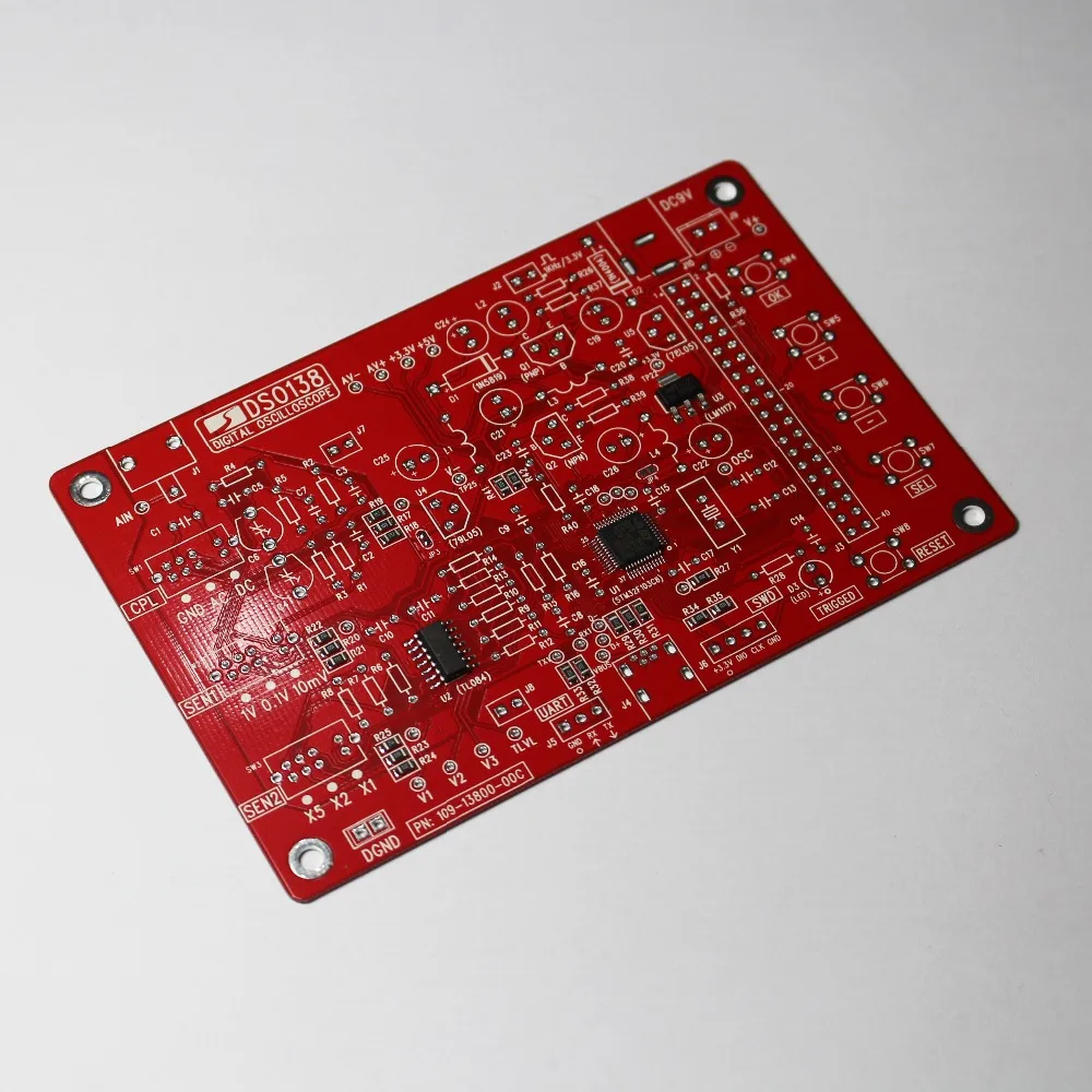 DSO138 2,4 цифровой осциллограф TFT DIY kit SMD части Предварительно припаяны портала osiclloscope JYETech официальный собственный магазин