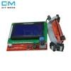 Diymore-Panel Controlador de pantalla inteligente LCD 12864, módulo de pantalla azul para impresora 3D arduino, rampas con adaptador y Cable ► Foto 2/6