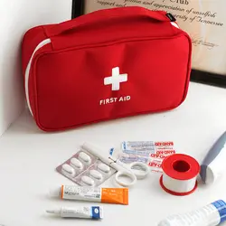 Комплект первой помощи для хранения, медицинский мини-походный набор для выживания на открытом воздухе, нейлоновая коробка, дорожная