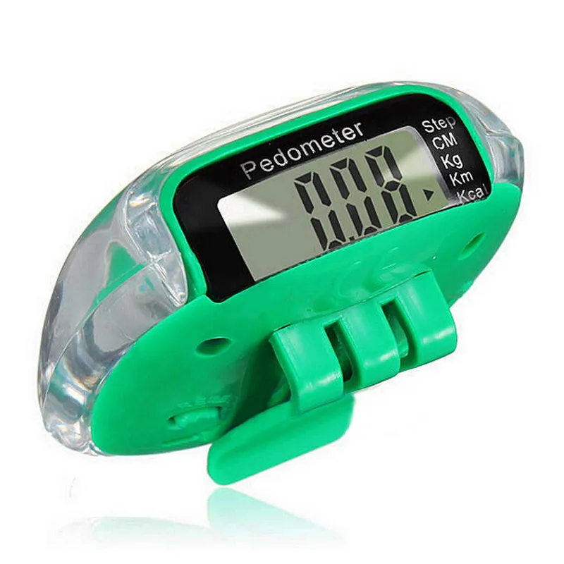 

6Colors Available Calorie Calculation Counter LCD Multifunction Pedometers Step Count Walking Step Distance Health