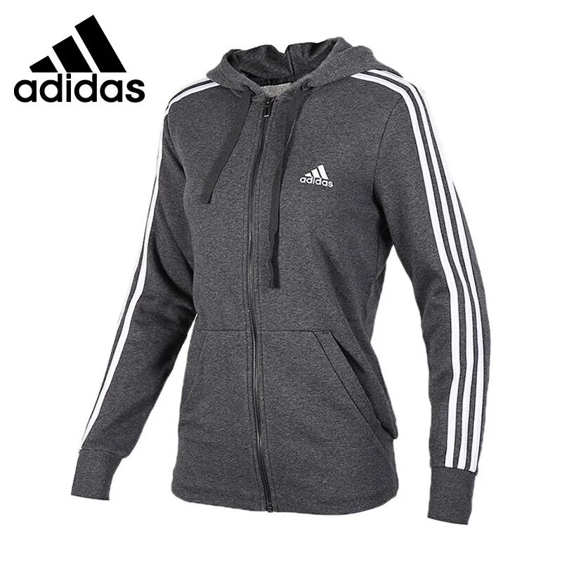 

Original New Arrival 2018 Adidas ESS 3S FZH SL Women's jacket Hooded Sportswear