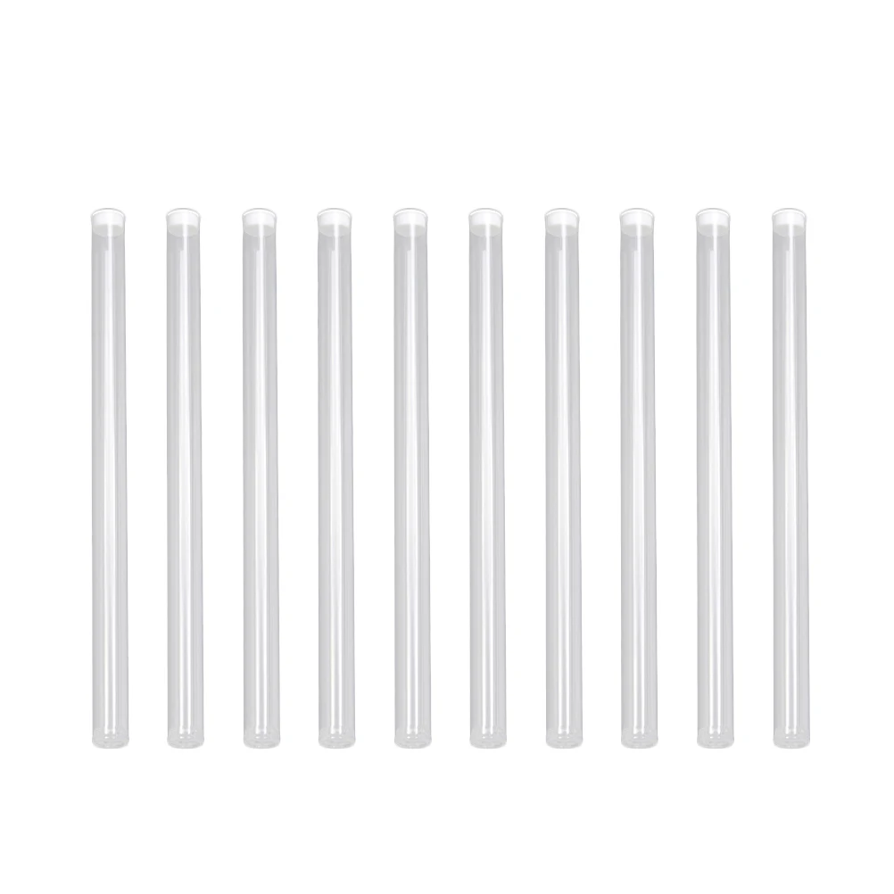 

10Pcs Sewing Needle Container Long Clear Plastic Containers Slender Sewing Needle Storage Box Mini Tool Box 17.5x1cm