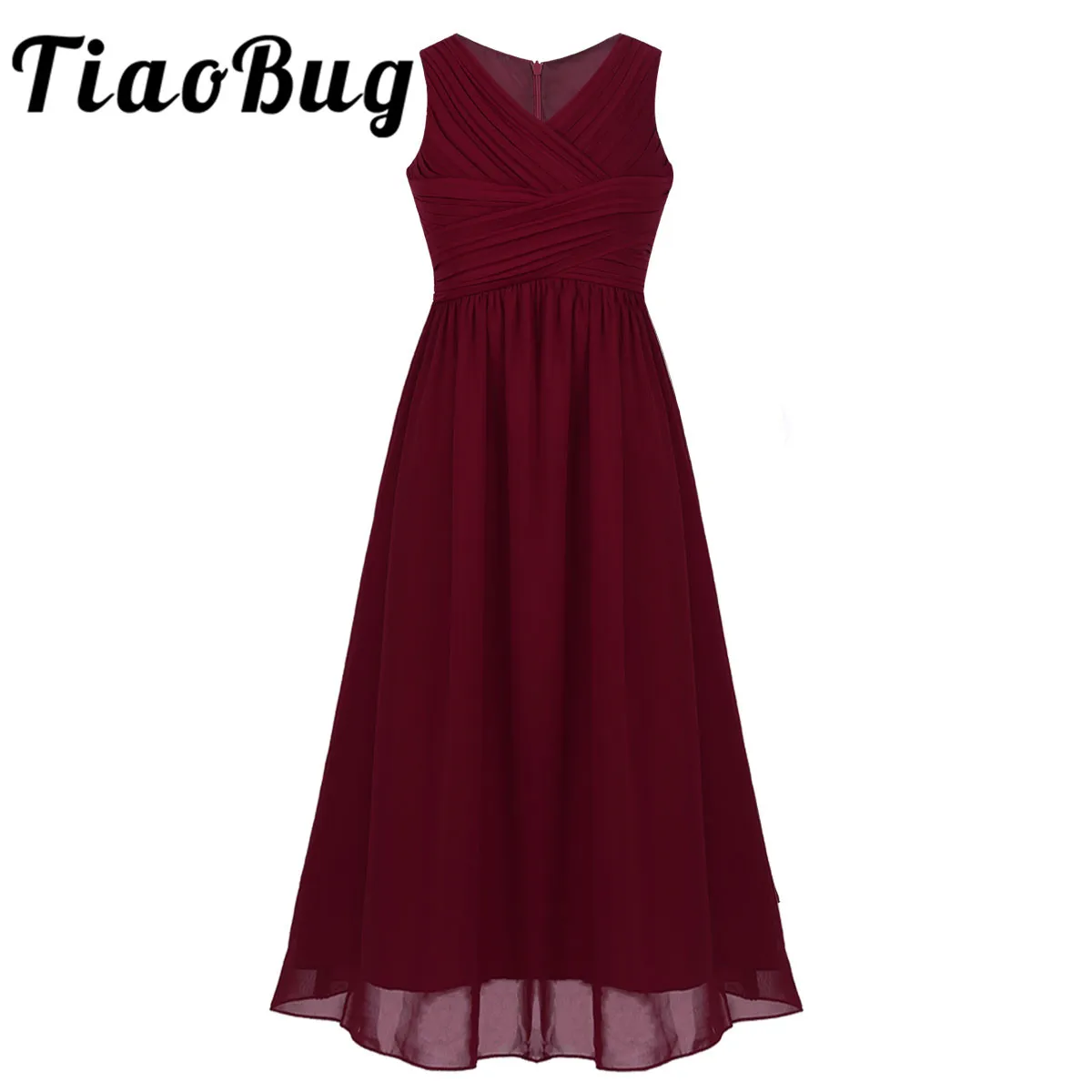 

New Arrival Chiffon Summer Flower Girl Dresses 2018 Princess Tulle Ball Gown Pageant Party Dresses For Girls Communion Dresses