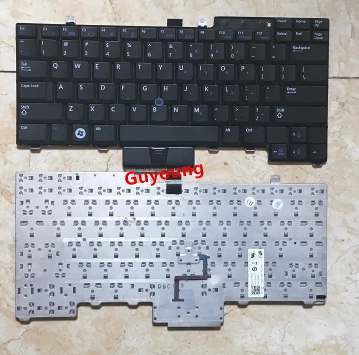 Клавиатура для ноутбука DELL Latitude E6400 E6500 E6410 E6510 M2400 M4400 английская версия США без