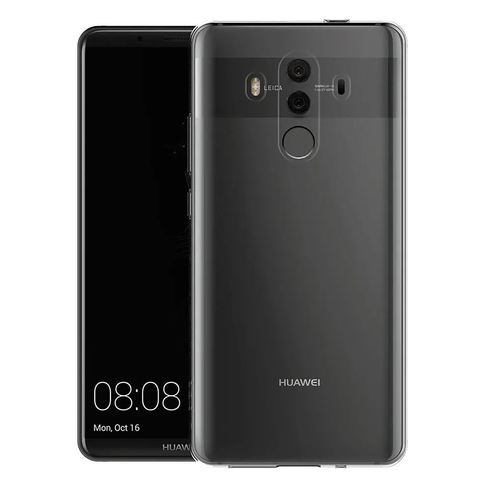 Прозрачный грязеотталкивающий подходящий амортизирующий чехол для Huawei Mate 10 Pro
