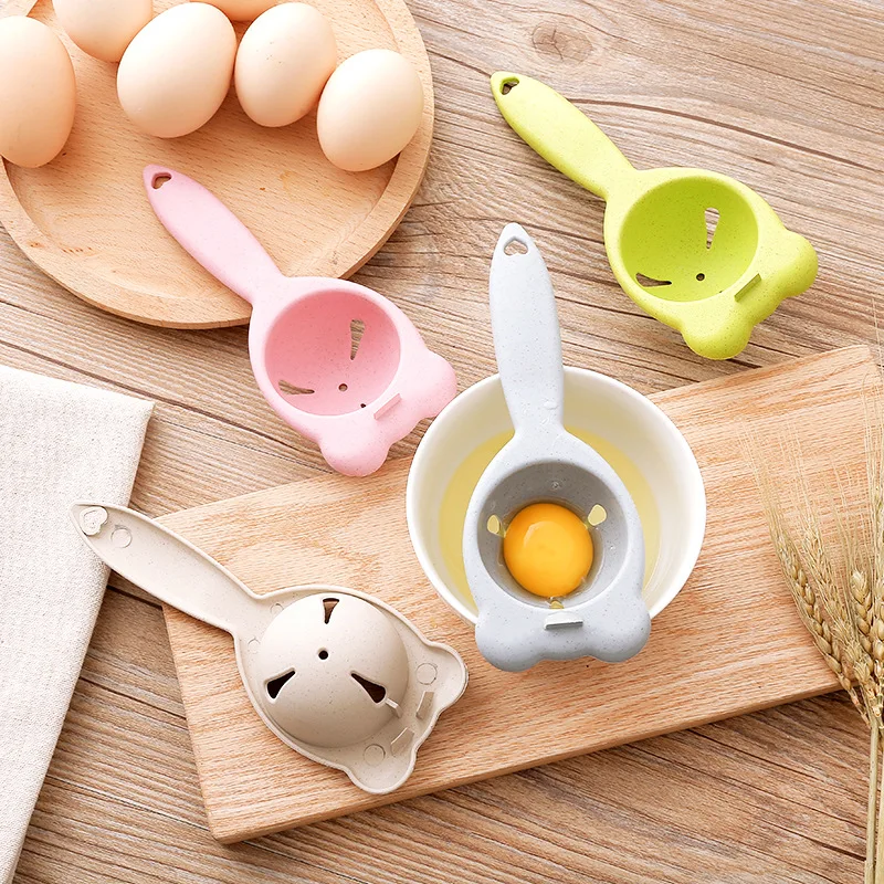 

Household Plastic Egg White Separator Egg Yolk Filter Separation Egg Processing Essential Baking Egg Tools Kitchen Accessories