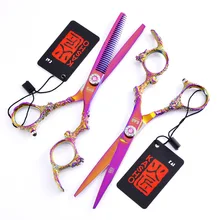 KASHO Scissors Professional hair cutting scissors high quality barber hairdressing scissors cutting thinning shears