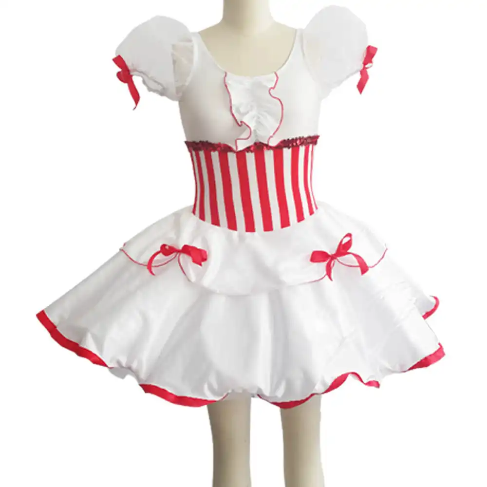 Girls Stage Performance Clown Dance Costumes for Kids Tulle Ballet Tutu