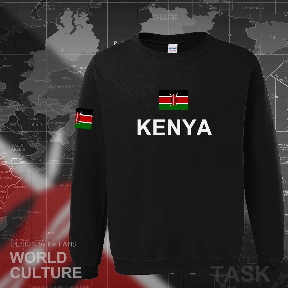 Republic of Kenya Kenyanhoodies men sweatshirt sweat new hip hop