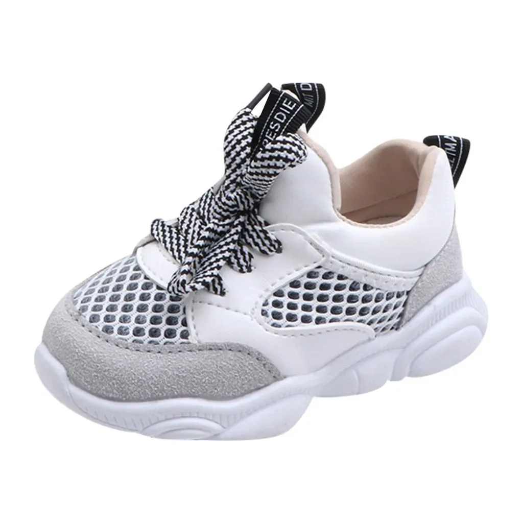 

Children Baby Kid Children Sneaker Sport Shoes Fashion 2019 Baby Girls Boys Bear Mesh Letter Running Sport Sneaker Casual Shoes