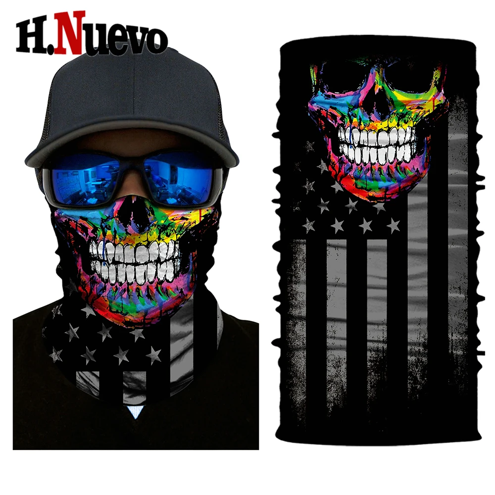 PL180137 for motorcycle skull face mask balaclava winter biker masque bandana