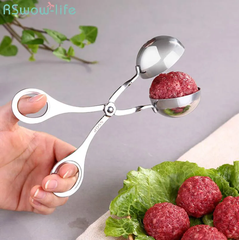 

Stainless Steel Meatballs Making Machine Meatballs Makers Clamp Household Handmake Beef Round Kitchen Stuff Tool Meat Homemade