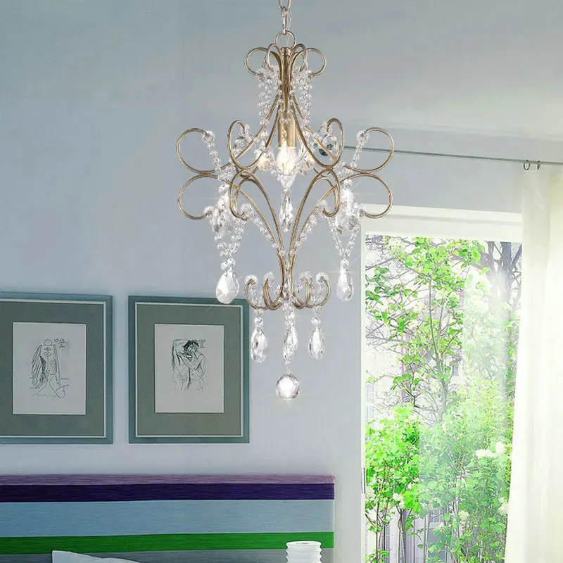 Moderne Kroonluchters Mini Kleine Kroonluchter Verlichting Kristal ... Moderne Kroonluchters Mini Kleine Kroonluchter Verlichting Kristal ...