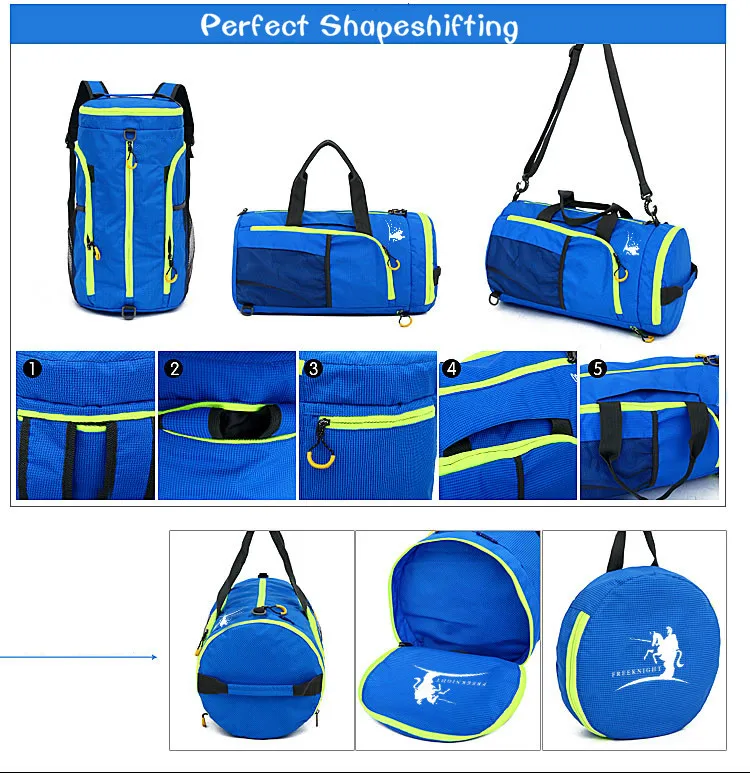 20л водонепроницаемые нейлоновые спортивные сумки, тренировочные сумки для спортзала, сумки для фитнеса, прочные многофункциональные женские сумки, уличные спортивные сумки для мужчин