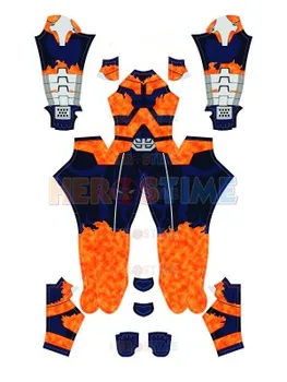 

My Hero Academia Enji Todoroki Cosplay Costume 3D Print Spandex anime superhero zentai bodysuit jumpsuit