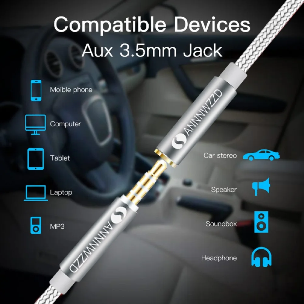 3.5 Headphone Extension Cable 3.5mm Extension Audio Cable Male to Female Aux Cable 3.5mm extension cable For Computer iPhone 3.5 Headphone Extension Cable 3.5mm Extension Audio Cable Male to Female Aux Cable 3.5mm extension cable For Computer iPhone