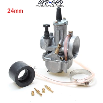 

OKO 24mm PWK PZ24 Carburador for Scooter JOG DIO KR150 RTL250 CR80 CR85R CR125 NSR50 NSR80 DT100 125 175