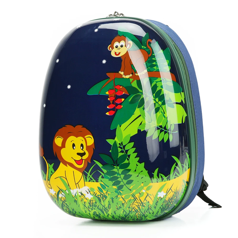 Letrend/комплект багажных сумок на колесиках с милыми животными, детский школьный рюкзак на колесиках, чемодан на колесиках