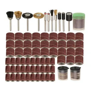 

150Pcs Rotary Power Tool Set For 1/8inch Shank Sanding Polish Accessory Bit