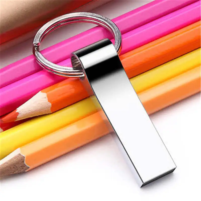 

Hot sale Metal USB Flash Drive pendrive 128GB 64GB 32GB 16GB 8GB flash Memory stick pen drive usb stick cle usb Free shipping