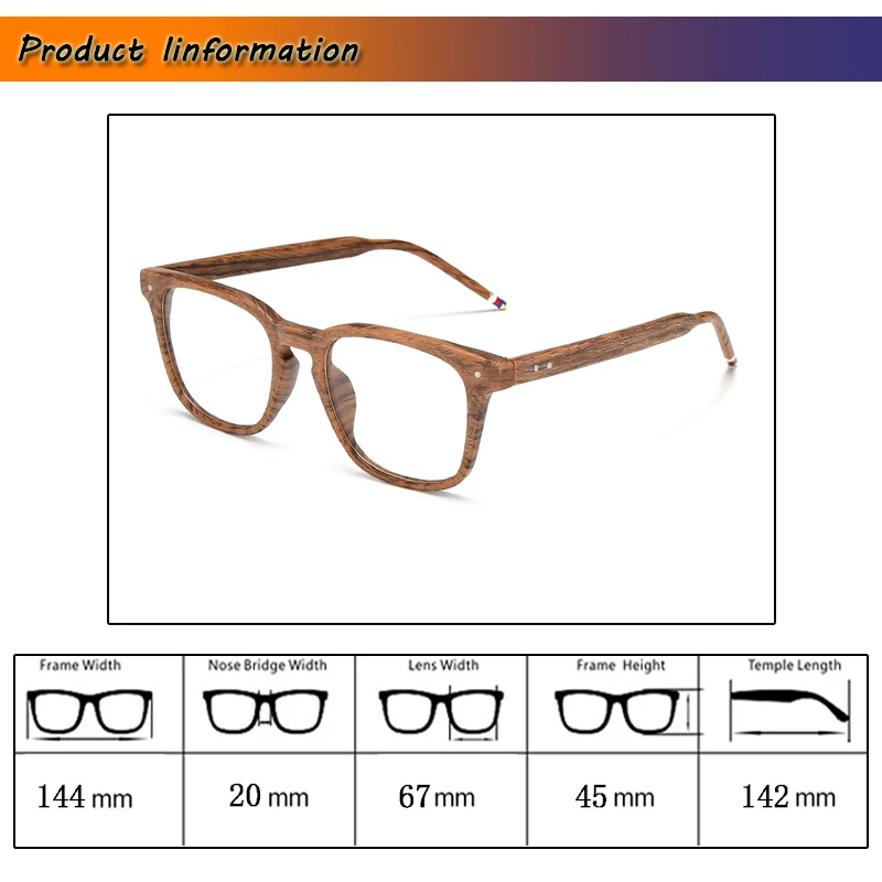 Новое поступление, прогрессивные Мультифокальные фотохромные очки для близорукости для мужчин и женщин, Большая квадратная оправа TR90, очки из искусственного дерева L3