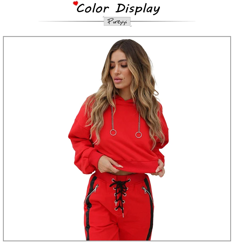 Women High Waist Hip Hop Pants Casual Carrot Pant Bandage Elastic Waist Bloomers Ladies Leisure Pantalettes Knickerbockers Red (1)
