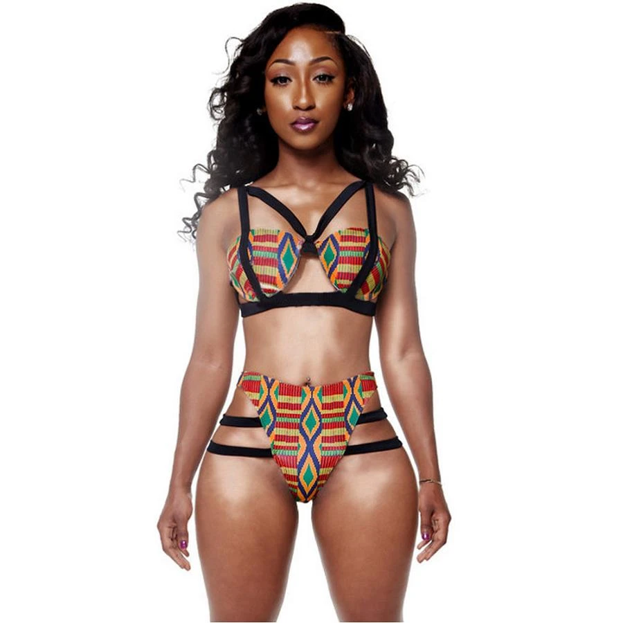 African inspired bathing suits Clearance