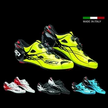 Sidi Shot Дорожная обувь из углеродного волокна, обувь для дорожного замка, обувь для велоспорта