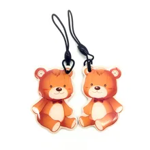 10 шт. T5577 близость дубликатор для создания копий 125 кГц RFID бирка llaveros llavero Porta брелок Chave карта Наклейка брелок маркер кольцо