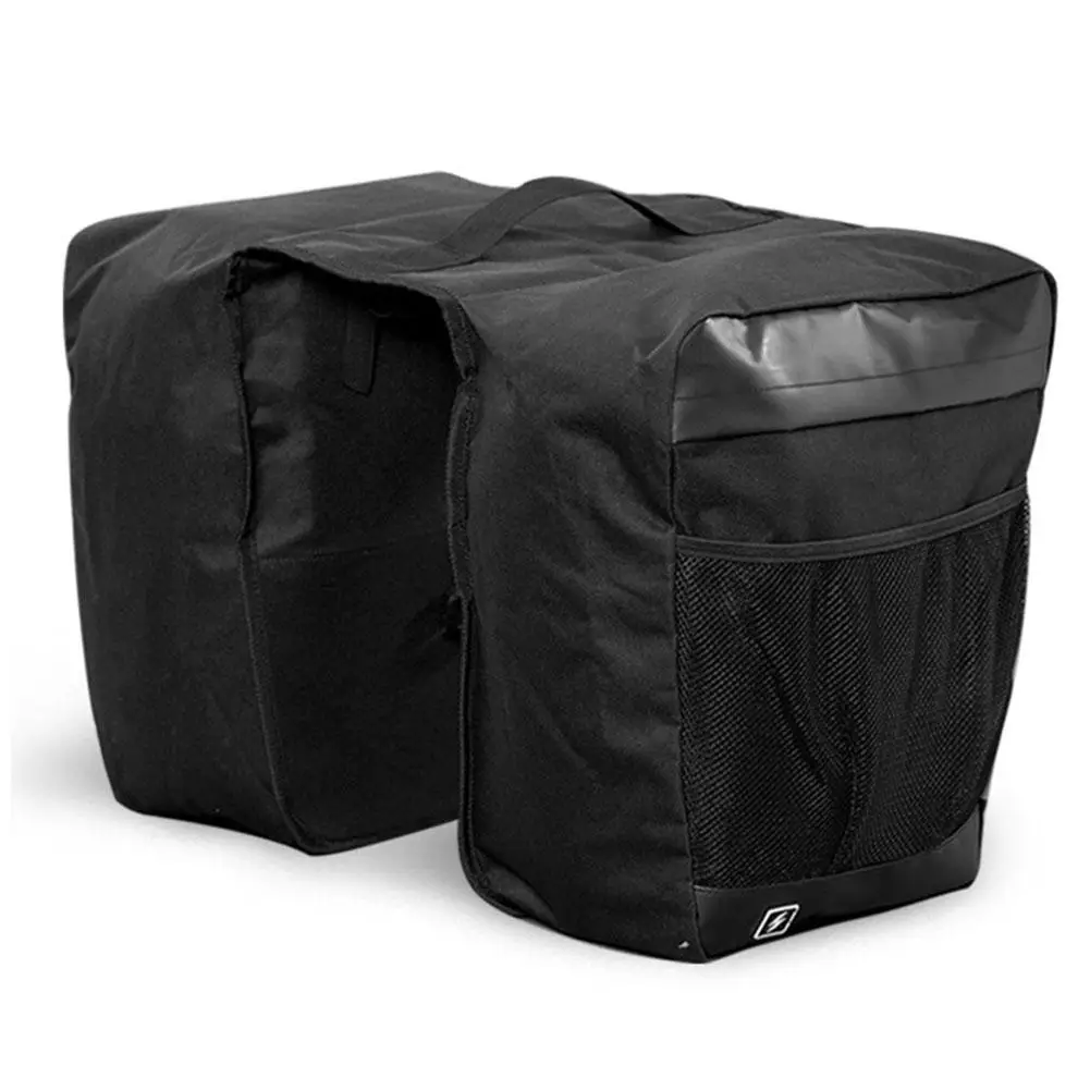 Black 28L Bicycle Bag New Shelf Bag Long-Distance Cycling Bag Bicycle Side Bag