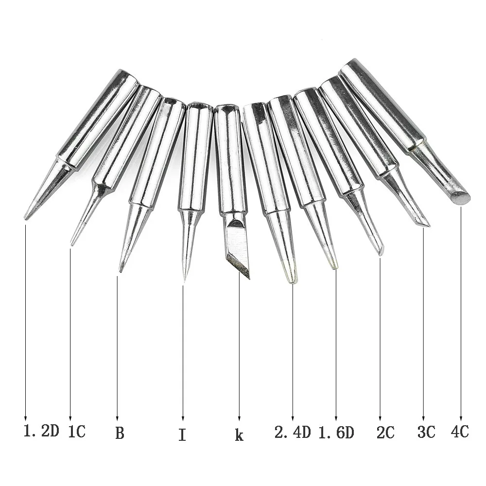 10 шт./комплект наконечники для паяльника 900 м|iron tip|iron tip 900mtip 900m |