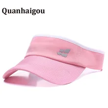 Женские Защита от солнца козырек, девушки летом сетки свет шляпа для гольфа, регулируемый ремень сзади кепки розовый Best компрессионный рукав шапки бесп