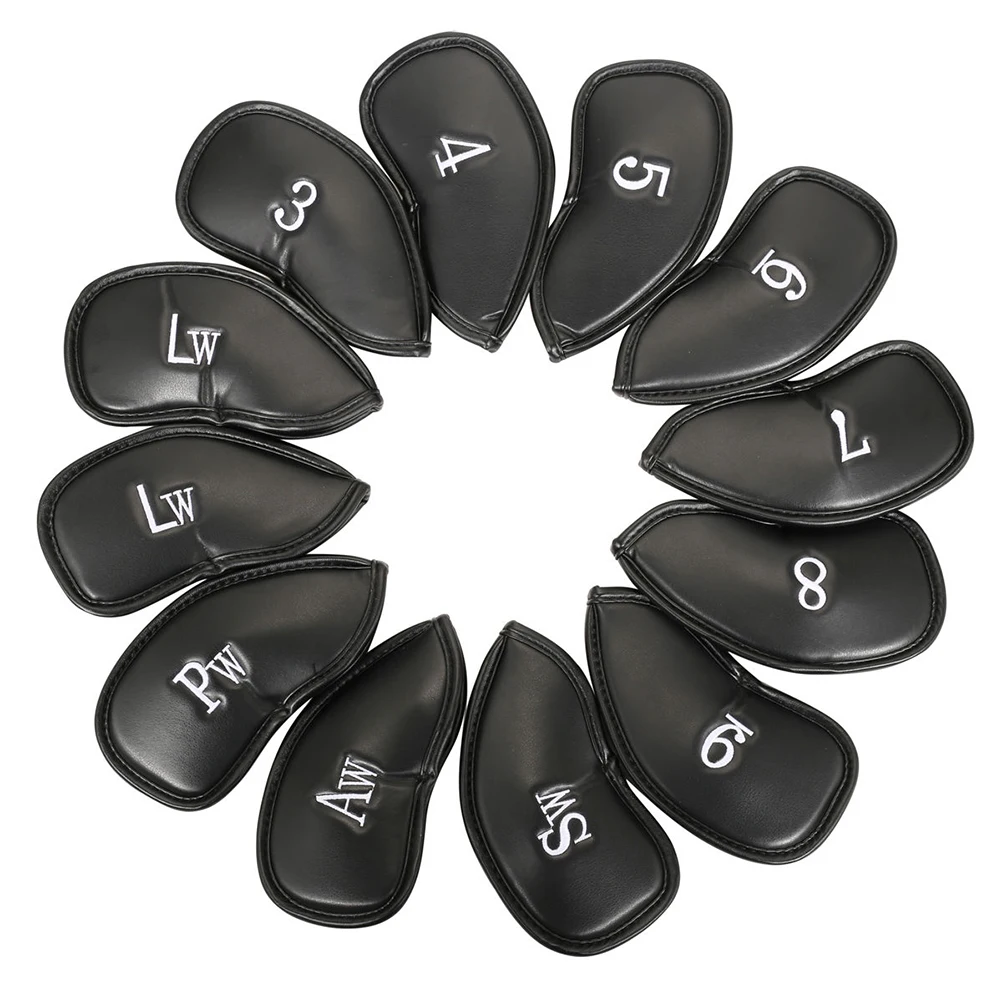 

10 Pcs Neoprene Golf Thick Club Iron Covers Set Covers for Golf Head