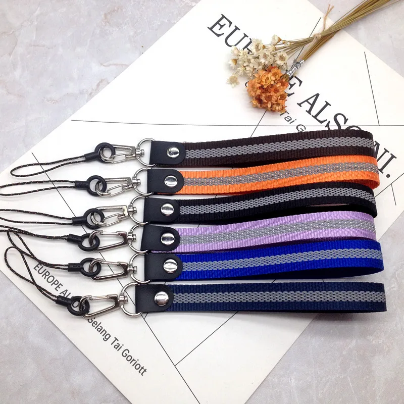 Office Work tag Lanyard for key For iPhone 5 6 6S 7 CellPhone Accessories Metal buckle Neck Straps Keychain short stripe Rope Office Work tag Lanyard for key For iPhone 5 6 6S 7 CellPhone Accessories Metal buckle Neck Straps Keychain short stripe Rope