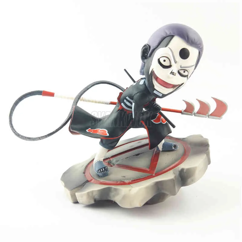 Аниме Uzumaki Naruto Akatsuki PVC Zero Uchiha Obito Madara UCHIWA Tobi Hidan Коллекционная модель игрушки 16