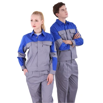 

Overalls Men Stitching Ultra-thin Wear-resistant Work Clothes Spodnie Robocze Quick-drying Sweat-absorbent Jacket+pants Suit New