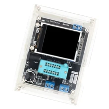 Многофункциональный GM328 Транзистор тестер Диод Триод Емкость Измеритель Напряжения функция тестирования Подсветка ЖК-дисплей