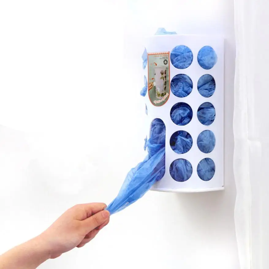 

plastic bag storage box Plastic Storage Box Garbage Bags Collection Box #E2